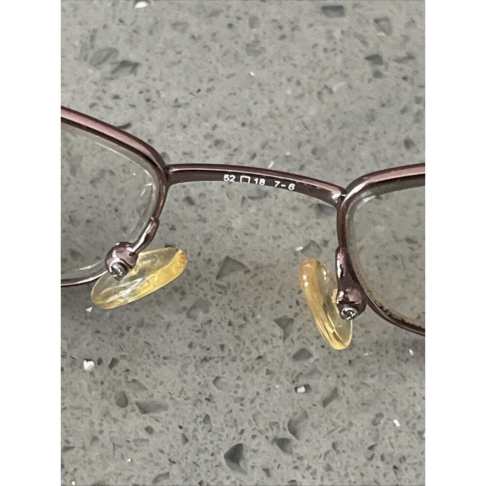 LIZ Claiborne L322 UU6 EYEGLASSES FRAMES ONLY 52-18-135 full rim purple red